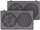 Набір пластин Tefal Snack Collection Bricelets XA8107F0 - зображення 2