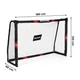 Bramka piłkarska MovePro z siatką 180 x 120 x 60 cm JSP-DS8018 (5905817010066) - obraz 5