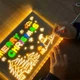 Нічник-планер LED дошка для нотаток і малювання 30×20 см живлення від USB з LED-підсвіткою та 7 маркерами - зображення 7