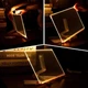 Нічник-планер LED дошка для нотаток і малювання 30×20 см живлення від USB з LED-підсвіткою та 7 маркерами - зображення 8