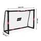 Bramka piłkarska MovePro z siatką 240 x 160 x 85 cm JSP-DS8019 (5905817010059) - obraz 5