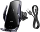 Автотримач для телефону HOCO CA202 Plus Enlightener Wireless Charging Black-Gray (6942007623469) - зображення 6