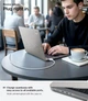 Чехол Spigen Urban Fit для MacBook Pro 14'' (2021-2026) Heather Gray (ACS10976) - изображение 8