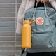 Термобутылка Quokka Solid With Strap 510 мл нержавеющая сталь Mustard - изображение 5