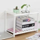 Полка-органайзер Kitchen Rack 38–70 см, регулируемый стеллаж для хранения под раковину на кухне, белый - изображение 9
