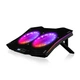 Охлаждающая подставка для ноутбука Modecom SILENT FAN MC-CF18 до 18" USB LCD RGB с регулируемыми ножками (BE6087305640) - изображение 2