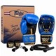 Боксерский набор 4в1 TWN перчатки боксерские бинты скакалка и эспандер FAIRTEX BO-6662 12 oz кожаные, бинты, эспандер, скакалка Синий - изображение 2