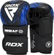 Боксерські рукавиці RDX GRAPPLING GLOVES SHOOTER IMMAF-1 розмір XL, чорно-сині - зображення 1