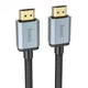 Кабель для HDTV Hoco US03 HDMI 2.0 Male - Male 4K 1 м Чорний (US03) - зображення 1