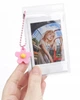 Держатель брелок холдер для фото Instax Mini с подвеской цветком, 1 шт., случайный цвет - изображение 3