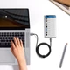 Кабель для заряджання Baseus Superior Series USB - Type-C 100W 1.5 м Білий (P10320102214-02) - зображення 12