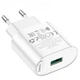 Зарядное устройство Hoco 18 Вт Quick Charge 3.0 с кабелем Micro USB 1 м Белый (C109A) - изображение 7