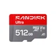 Карта памяти microSDXC SanDisk Ultra 512GB Class 10 UHS-I 15x11x1 мм Пластик - изображение 1