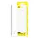 Стилус Baseus Smooth Writing PS3 Pro 360° сенсорный POM Moon White с USB-C 16 г - изображение 2