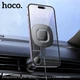 Автодержатель HOCO HW30 с беспроводной зарядкой 15W на дефлектор Black Metal Gray 106x102x100 мм - изображение 7