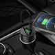 Автомобільний зарядний пристрій HOCO Z42 20W USB-A USB-C чорний - зображення 8