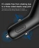 Автомобільний зарядний пристрій Baseus Y type dual USB 3.1 A чорний - зображення 7