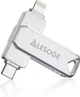 Флеш-накопитель LESOGE 128GB MFi Certified для iPhone / iPad / Android / PC - изображение 1