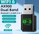 Зовнішній дводіапазонний USB адаптер Wi-Fi 2.4/5.8GHz + Bluetooth 5.4 Wi-Fi6 900 Mbps (88035) - зображення 2