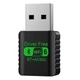Зовнішній дводіапазонний USB адаптер Wi-Fi 2.4/5.8GHz + Bluetooth 5.4 Wi-Fi6 900 Mbps (88035) - зображення 3