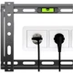 Кронштейн для телевізора AGN AGN43-220F фіксований 23-43" до 45 кг VESA 200x200 (D473951A5237) - зображення 4