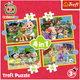 Zestaw Puzzle Trefl Cocomelon poznaj bohaterów 12/15/20/24 elementy 34647 (5900511346473) - obraz 2