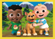 Zestaw Puzzle Trefl Cocomelon poznaj bohaterów 12/15/20/24 elementy 34647 (5900511346473) - obraz 3