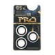 Захисне скло на камеру PRO Camera Lens для iPhone 17 Pro / 17 Pro Max Silver - изображение 1