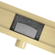 Душевой канал Rea Neox 90 см brushed gold REA-G4895 - изображение 3