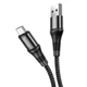Кабель Hoco X50 Excellent charging data cable MicroUSB Черный - изображение 1