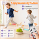 Игровой набор тренажер Динозавр 3в1 Not Only Toys для активного отдыха дома и на улице прыжки кольцекид запуск ракеты музыка и регулировка скорости пульт управления - изображение 6