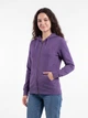 Толстовка Russell Ladies' Authentic Zipped Hood Jacket XS R81 Фіолетовий (0R266FR81XS) - зображення 2