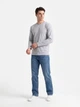 Футболка с длинным рукавом Fruit of the Loom Valueweight long sleeve S Серый (061038094S) - изображение 3