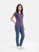 Футболка Fruit of the Loom Ladies Iconic T XS Фиолетовый Меланж (0614320HPXS) - изображение 3