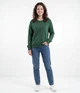 Свитшот Fruit of the Loom Lightweight raglan sweat lady-fit XS Темно-Зеленый (062146038XS) - изображение 3