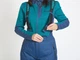 Костюм зимний Norfin Women SNOWFLAKE 2 XS Полиэстер Синий - изображение 7