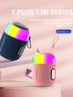 Портативная Bluetooth колонка 10 Вт 15х11х11 см для музыки Hopestar SC-02 Black - изображение 9
