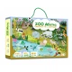 Детская обучающая игра с многоразовыми наклейками "ZOO Абетка" (КП-005) KP-005 на укр. языке - зображення 1