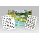Детская обучающая игра с многоразовыми наклейками "ZOO Абетка" (КП-005) KP-005 на укр. языке - зображення 4