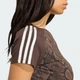 Жіноча футболка SNAKE PRINT CALI adidas KX1889 (M) коричневий (4069995867698) - зображення 5