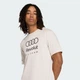 Мужская футболка AUDI FORMULA ONE TEAM DNA GRAPHIC adidas KE6123 (XL) белый (4068819408932) - изображение 5