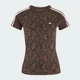 Жіноча футболка SNAKE PRINT CALI adidas KX1889 (M) коричневий (4069995867698) - зображення 6