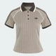 Женская футболка-поло TWEED adidas KX1871 (M) коричневый (4069995986672) - изображение 6