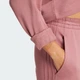 Женское худи ALL SZN French Terry 3-Stripes adidas IY6848 (XL) розовый (4067894365956) - изображение 5
