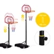 Kosz do koszykówki MovePro Regulowana wysokość 165 - 210 cm  QSG-S018 (5905817009831) - obraz 8