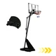 Баскетбольне кільце MovePro Регульована висота 150-305 см  QSG-S255  (5905817009824) - зображення 4