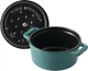 Garnek Staub Mini Cocotte żeliwny okrągły eukaliptusowy 250 ml (3272340062063) - obraz 3