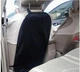Захисний чохол на спинку сидіння авто від брудних ніг Leluno Чорний накидка для захисту салону автомобіля 44 × 66 см - зображення 1