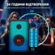 Портативная Bluetooth колонка MONSTER Sparkle M172 беспроводная акустика для отдыха Блютуз USB TF FM радио длительное время работы совместима с Android iPhone планшетами и ноутбуками - изображение 3