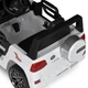 Детский электромобиль джип BAMBI Toyota Land Cruiser M 5101EBLR-1 белый, экокожа, EVA, MP3, Bluetooth, FM - изображение 5
